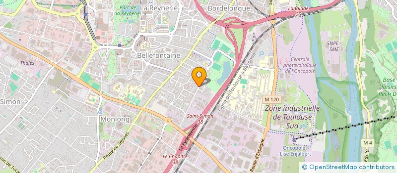 localisation de l'entreprise 4 R CALORIFUGE à TOULOUSE