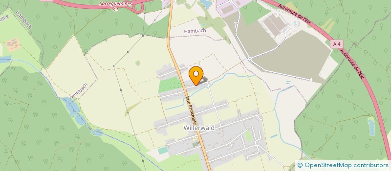 localisation de l'entreprise 4 RACK  WILLERWALD