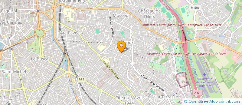localisation de l'entreprise 4 RIVIERE à TOULOUSE