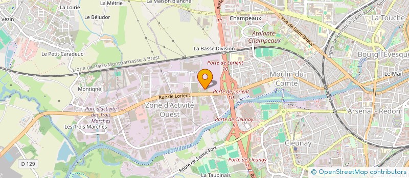 localisation de l'entreprise 4 RNJC  RENNES