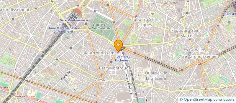 localisation de l'entreprise 4 ROUTES  PARIS