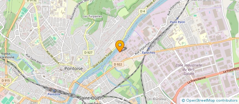 localisation de l'entreprise 4 RUE DE BEAUVAIS  SAINT-OUEN-L'AUMONE