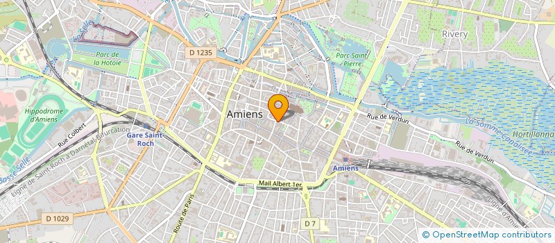 localisation de l'entreprise 4 RUE DU CLOITRE - AVOCATS à AMIENS