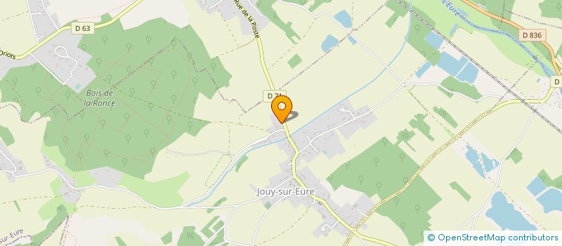 localisation de l'entreprise 4 RUE DULONG  EVREUX