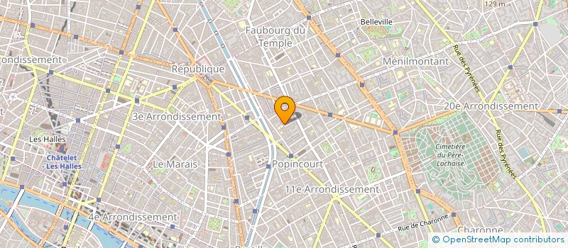 localisation de l'entreprise 4 RUE PIHET  PARIS