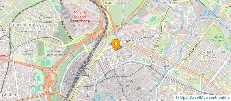 localisation de l'entreprise 4 RUISSEAU BLEU  STRASBOURG