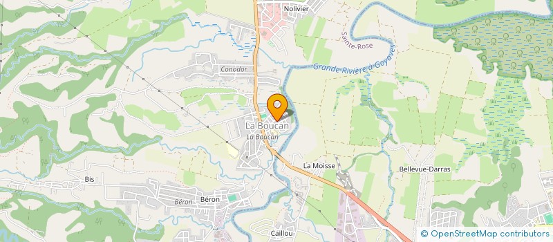 localisation de l'entreprise 4 S ET FILS à SAINTE-ROSE