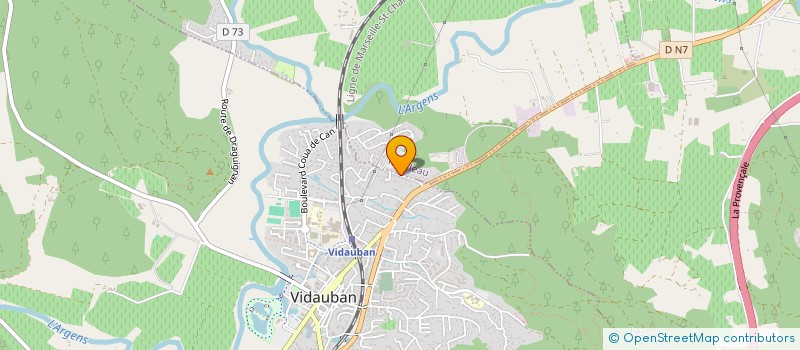 localisation de l'entreprise 4 SAINT GEORGES  VIDAUBAN