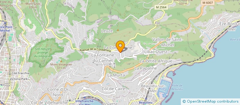 localisation de l'entreprise 4 SAINTS à VILLEFRANCHE-SUR-MER