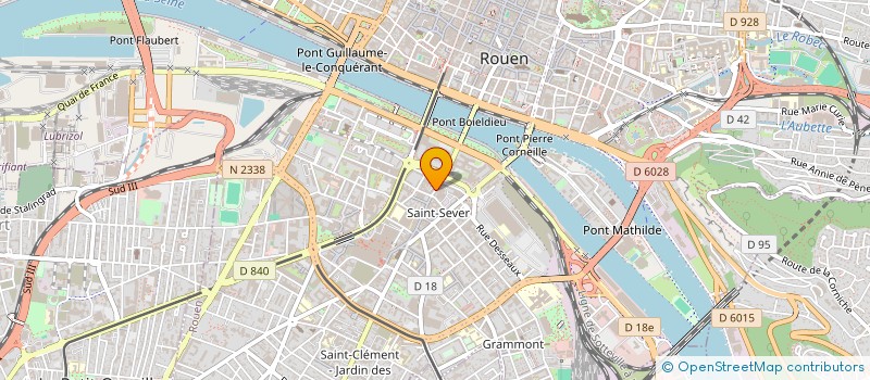 localisation de l'entreprise 4 SAISONS à ROUEN