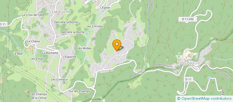 localisation de l'entreprise 4 SCNG  LABAROCHE