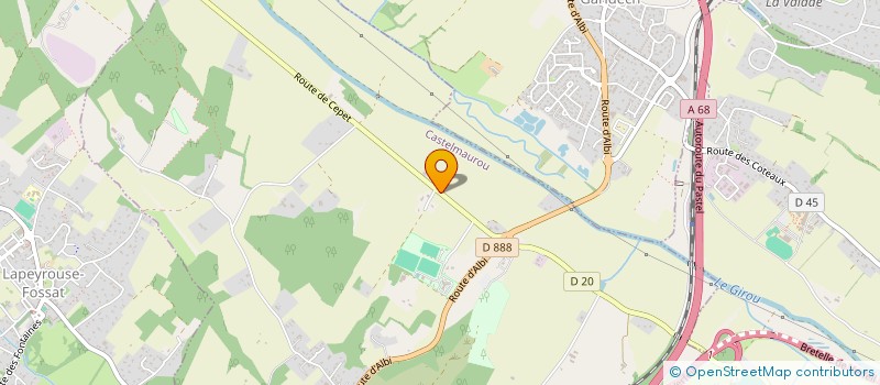 localisation de l'entreprise 4 SEPTEMBRE  CASTELMAUROU