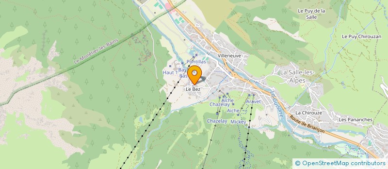 localisation de l'entreprise 4 SH à LA SALLE-LES-ALPES
