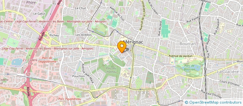 localisation de l'entreprise 4 SOL'IDE'R AU VIETNAM (4SV)  MERIGNAC