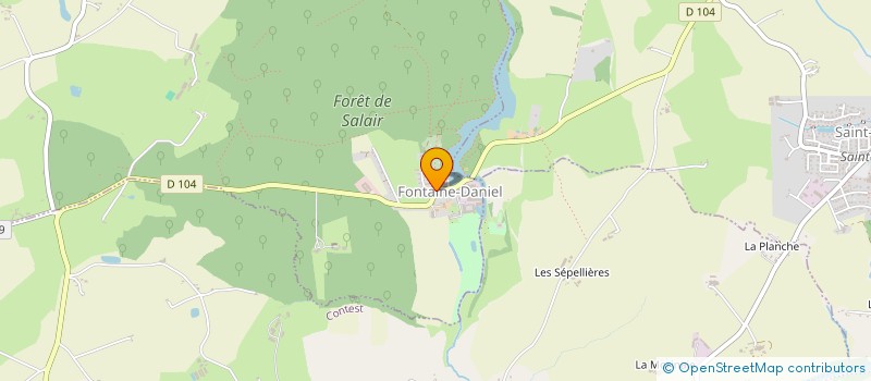 localisation de l'entreprise 4 TEMPLES  SAINT-GEORGES-BUTTAVENT