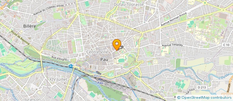 localisation de l'entreprise 4 THUGZ à PAU