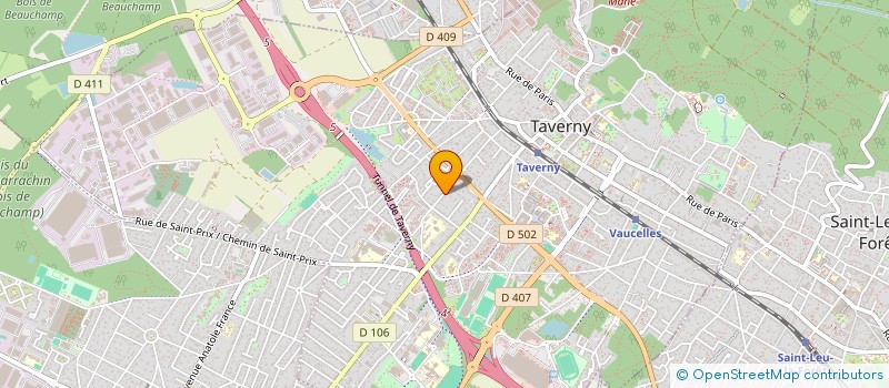 localisation de l'entreprise 4 U  TAVERNY