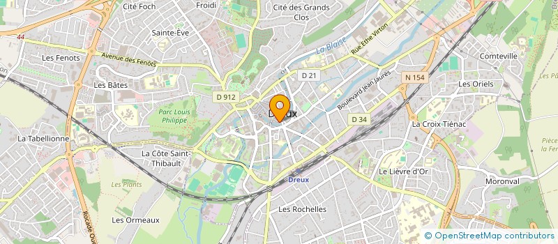 localisation de l'entreprise 4 V à DREUX