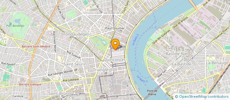 localisation de l'entreprise 4 VAUBAN  BORDEAUX