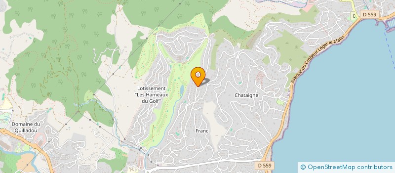 localisation de l'entreprise 4 VENTS  SAINTE-MAXIME