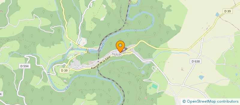localisation de l'entreprise 4 VILLAGES à NAJAC