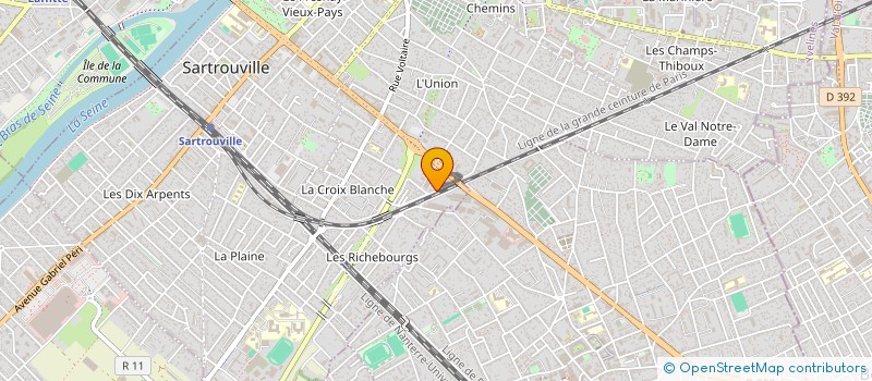 localisation de l'entreprise 4 WINGS FACTORY à SARTROUVILLE