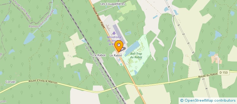 localisation de l'entreprise 4 X 4 SOLOGNE à VOUZON