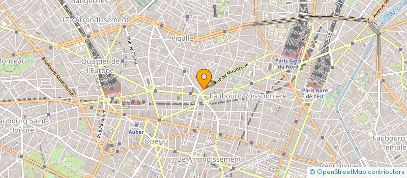 localisation de l'entreprise 40 KM PRODUCTIONS à PARIS