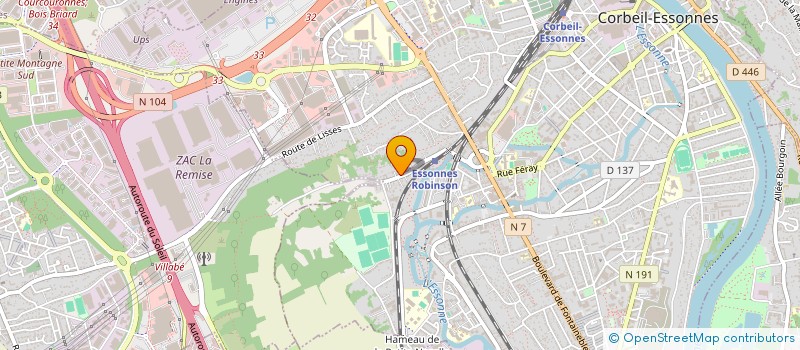 localisation de l'entreprise 400 008 934   LIORAC-SUR-LOUYRE