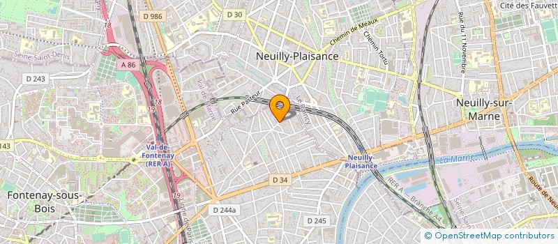 localisation de l'entreprise 400 034 385   MARNES-LA-COQUETTE