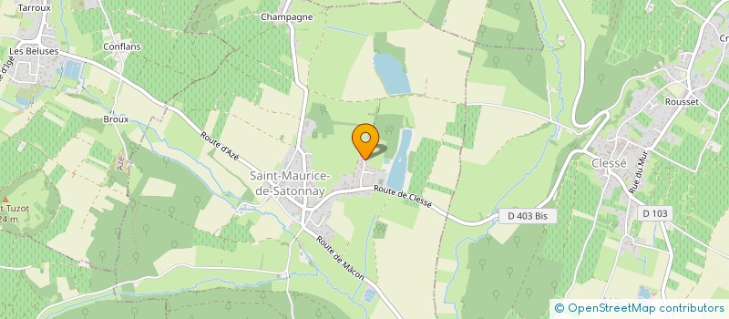 localisation de l'entreprise 400 135 570   LA CHAPELLE-SOUS-DUN