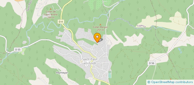 localisation de l'entreprise 400 187 928   SAINT-PAUL-EN-FORET