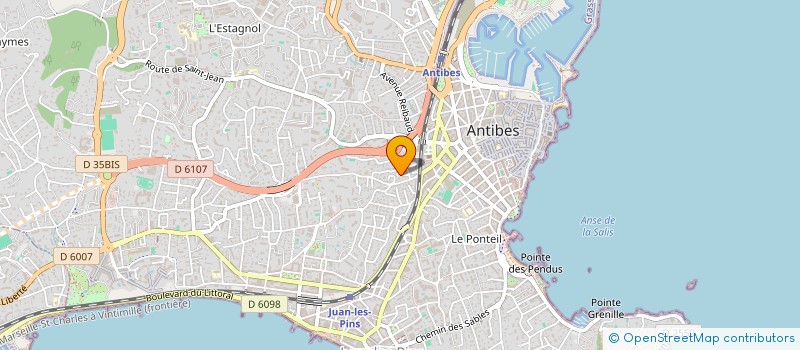 localisation de l'entreprise 400 205 894   NICE