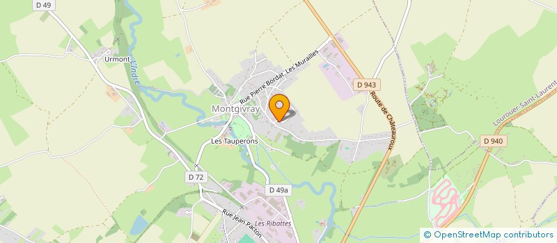 localisation de l'entreprise 400 237 160   MONTGIVRAY