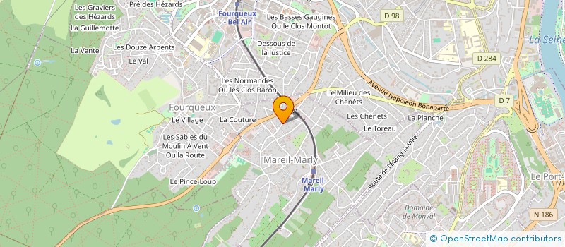 localisation de l'entreprise 400 258 661   GARCHES