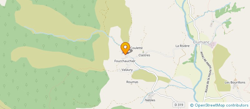 localisation de l'entreprise 400 283 859 à CLUMANC