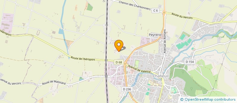 localisation de l'entreprise 400 366 118  à CHABEUIL