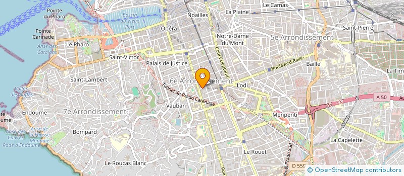 localisation de l'entreprise 400 428 322 à MARSEILLE