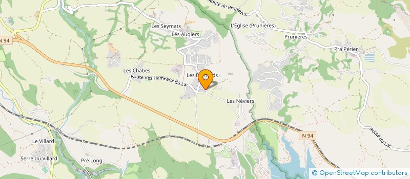 localisation de l'entreprise 400 451 985   LES ORRES