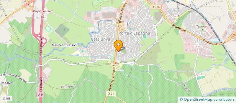 localisation de l'entreprise 400 483 152   PERPIGNAN