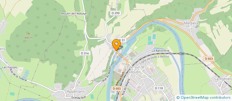 localisation de l'entreprise 400 534 392 à ARLES