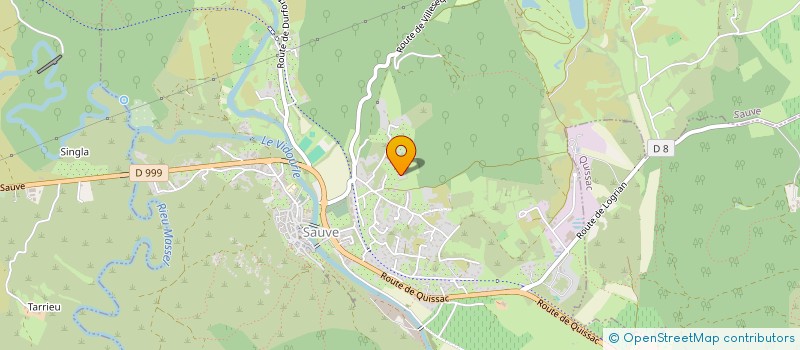 localisation de l'entreprise 400 625 737   SAUVE