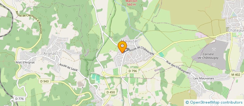 localisation de l'entreprise 400 651 428   MALAUZAT