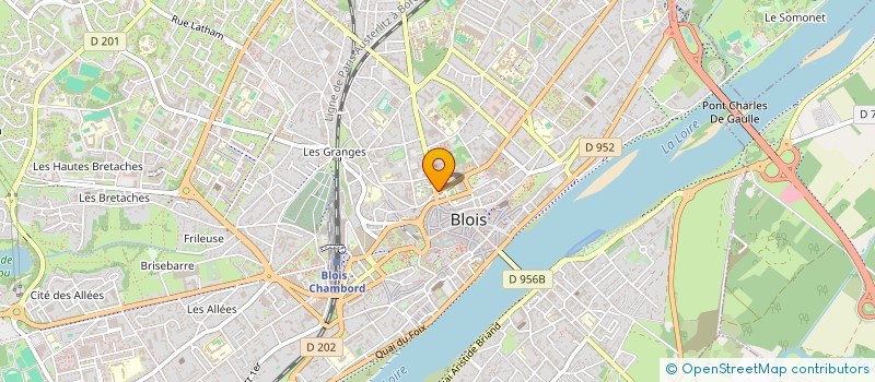 localisation de l'entreprise 400 743 407   BLOIS