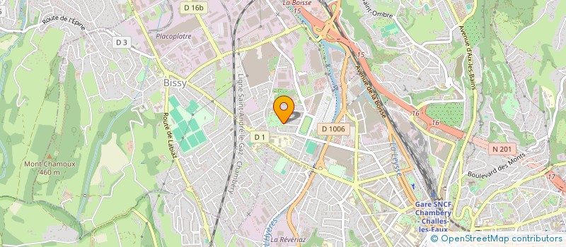 localisation de l'entreprise 400 876 082   CHAMBERY