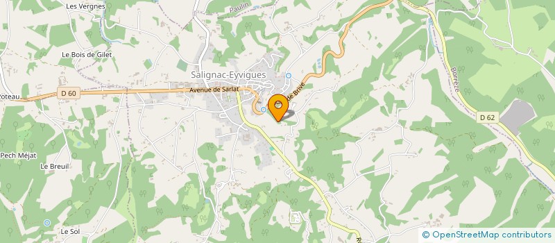 localisation de l'entreprise 400 894 614   SAINT-GENIES