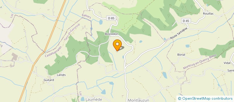 localisation de l'entreprise 400 903 100   MONTLAUZUN