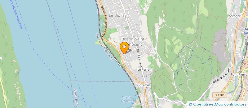 localisation de l'entreprise 400 949 772   BRISON-SAINT-INNOCENT