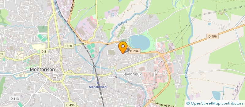 localisation de l'entreprise 400 956 108   VERRIERES-EN-FOREZ