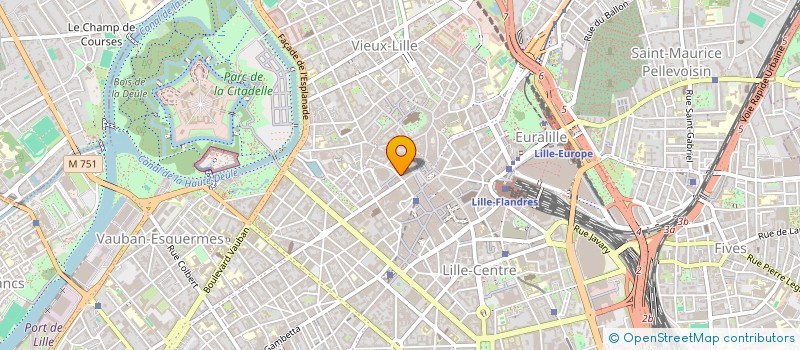 localisation de l'entreprise 400 COUPS DEVELOPPEMENT à LILLE